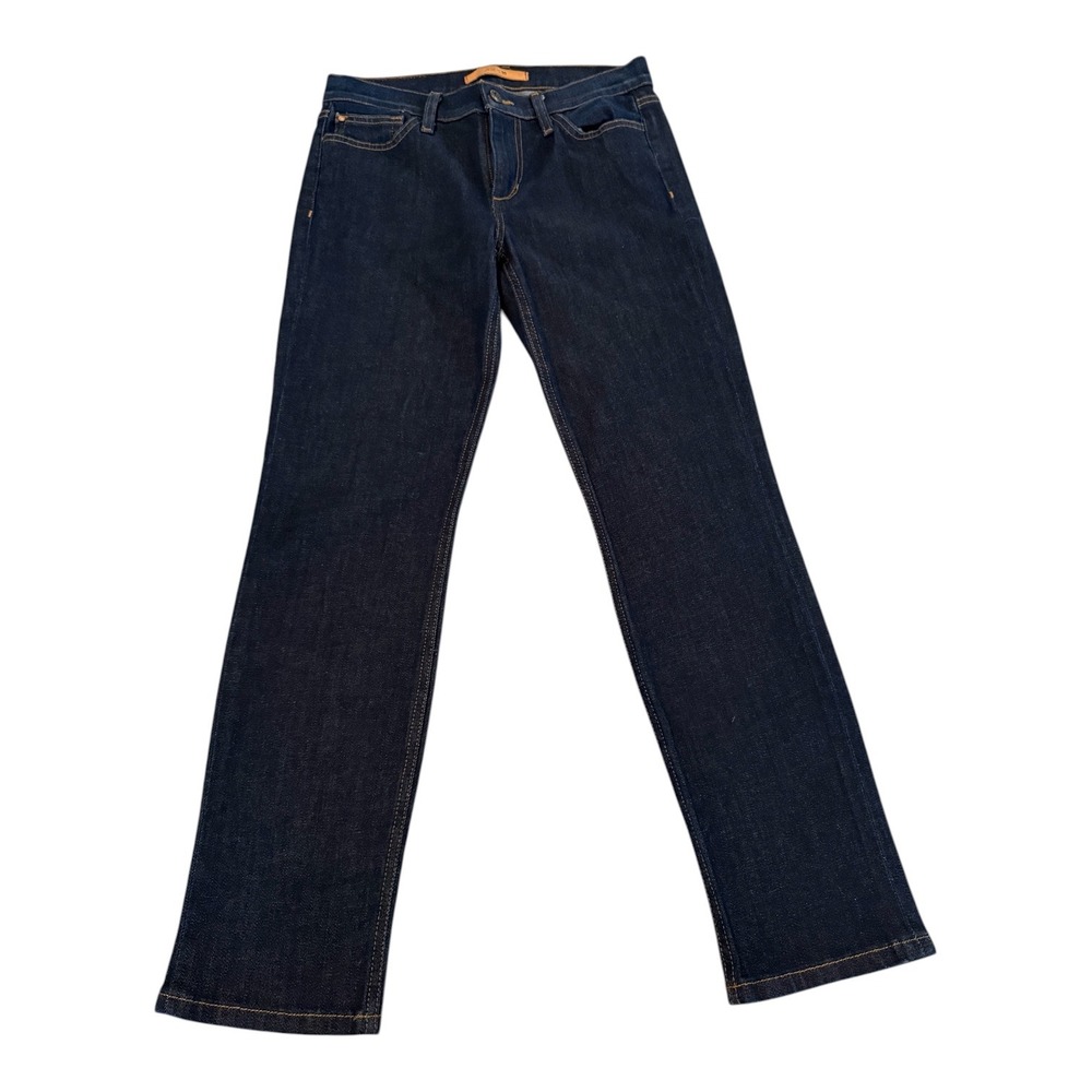 Joes Jeans Straight‎ Leg Crop Indigo Blue Denim Jeans Size 26 Classic
